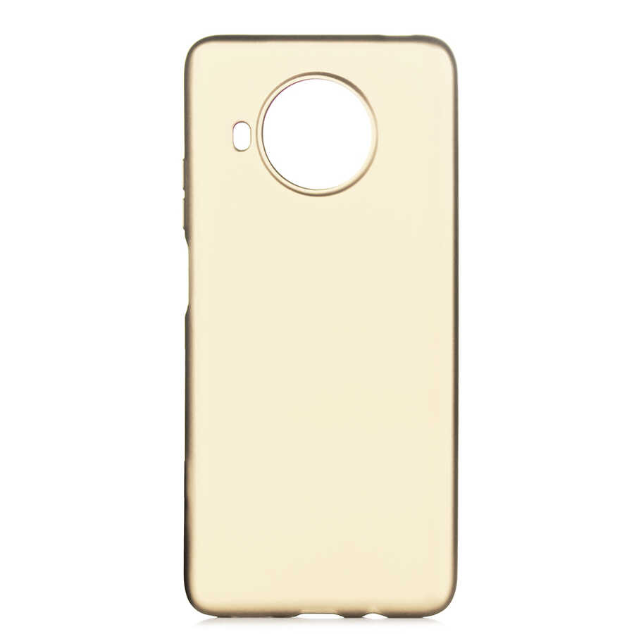 Xiaomi%20Redmi%20Note%209%20Pro%205G%20Kılıf%20Zore%20Premier%20Silikon%20Kapak-Gold