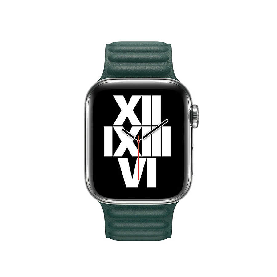 ​​​Apple%20Watch%2042mm%20KRD-34%20Deri%20Kordon-Koyu%20yeşil