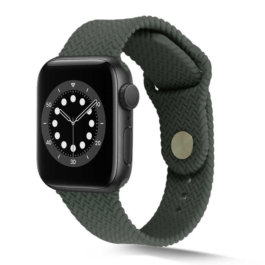 Apple%20Watch%2038mm%20KRD-37%20Silikon%20Kordon-Koyu%20yeşil