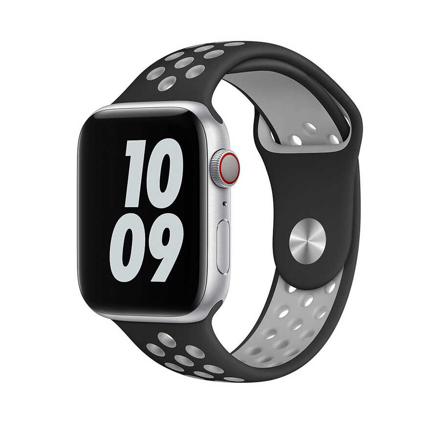 Apple%20Watch%2038mm%20Wiwu%20Dual%20Color%20Sport%20Band%20Silikon%20Kordon-Siyah-gri