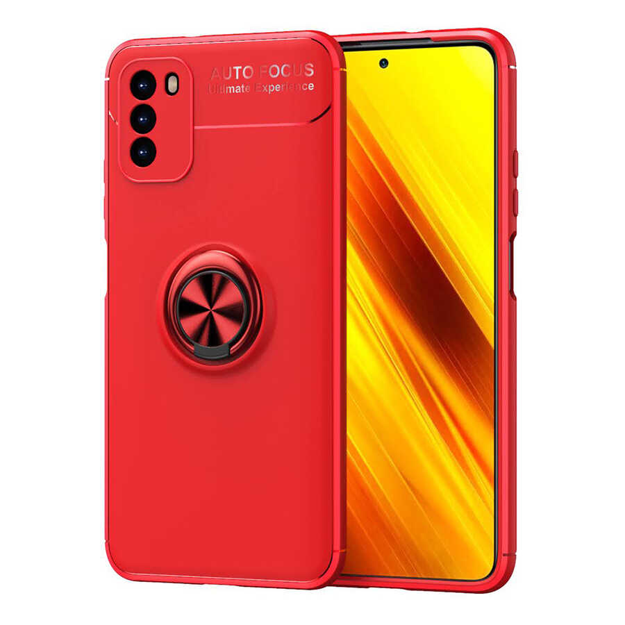 Xiaomi%20Poco%20M3%20Kılıf%20Zore%20Ravel%20Silikon%20Kapak-Kırmızı