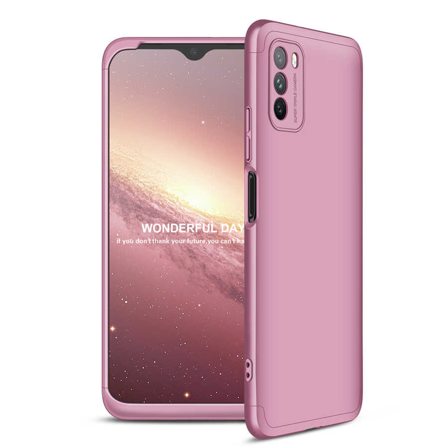 Xiaomi%20Poco%20M3%20Kılıf%20Zore%20Ays%20Kapak-Rose%20gold