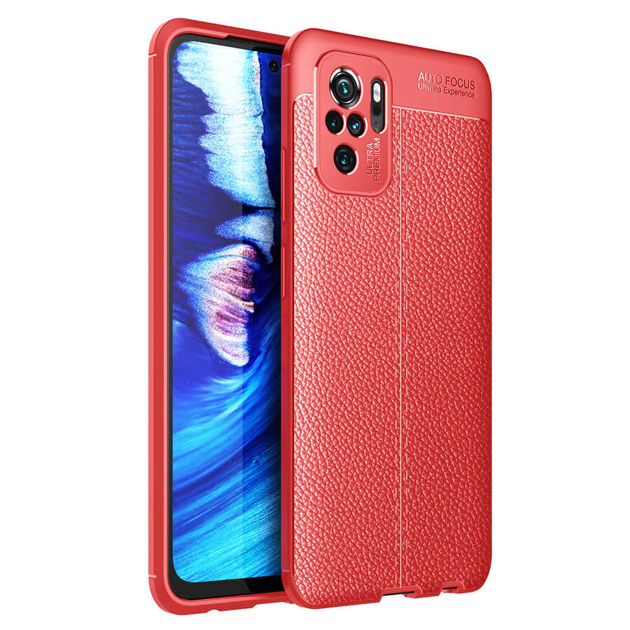 Xiaomi%20Redmi%20Note%2010%20Kılıf%20Zore%20Niss%20Silikon%20Kapak-Kırmızı