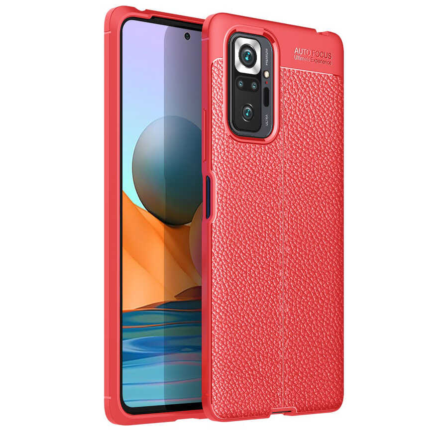 Xiaomi%20Redmi%20Note%2010%20Pro%20Kılıf%20Zore%20Niss%20Silikon%20Kapak-Kırmızı