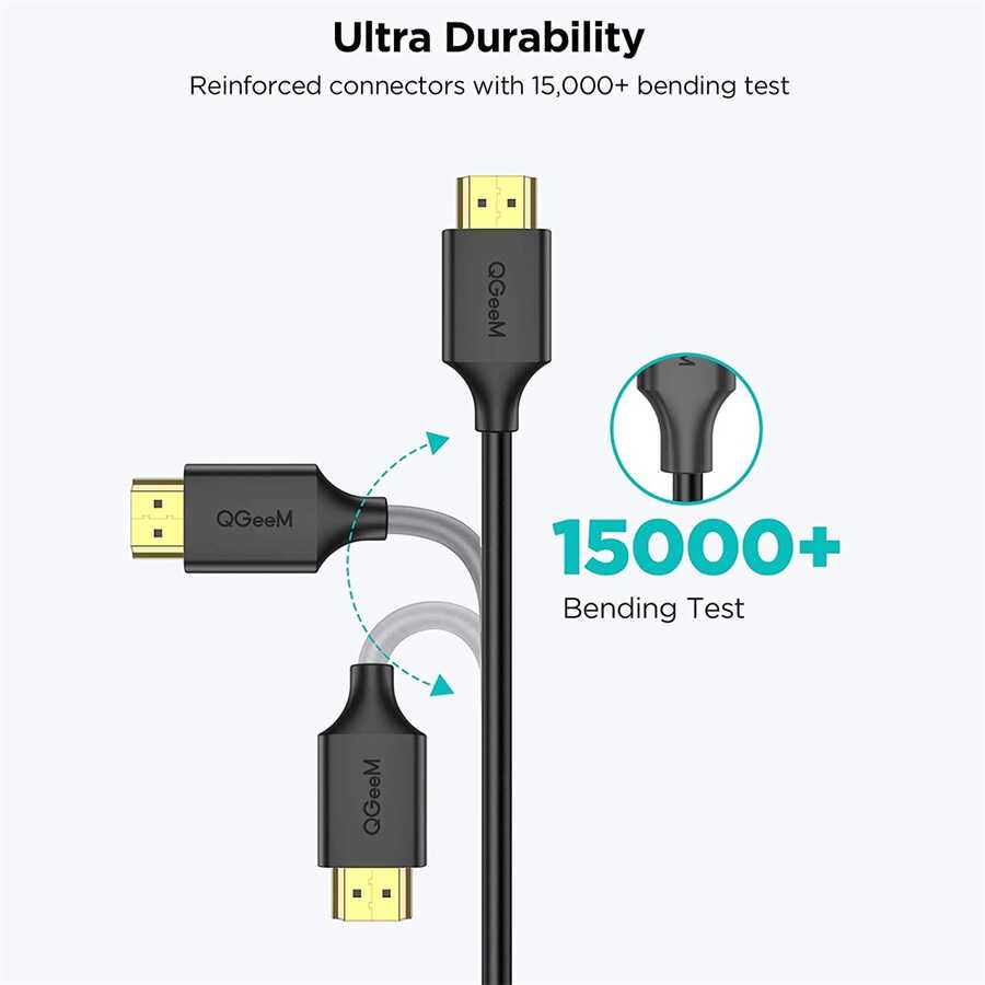 Qgeem%20QG-AV19%20Micro%20HDMI%20To%20Micro%20Usb%20Kablo%201.83M