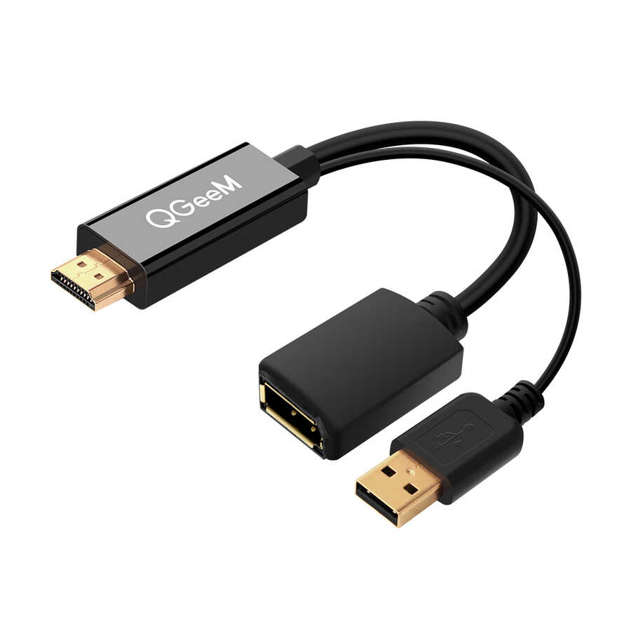 Qgeem%20QG-HD01%20HDMI%20To%20Display%20Port%20Dönüştürücü