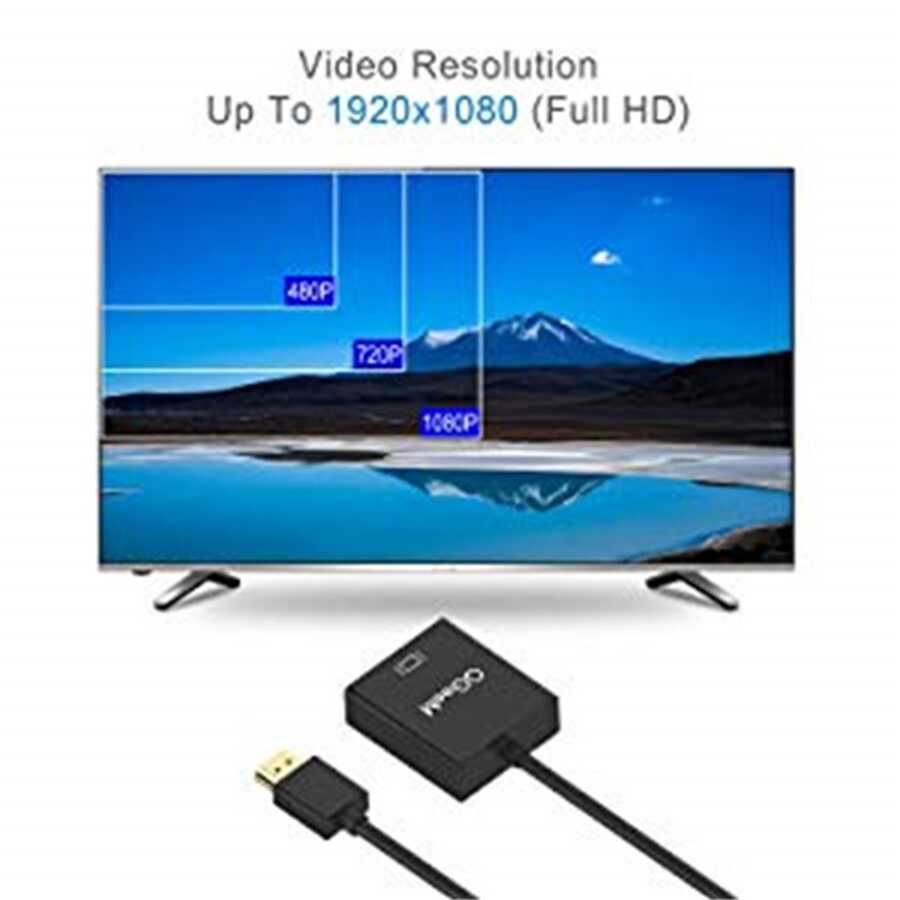 Qgeem%20QG-HD04%20HDMI%20To%20VGA%20Dönüştürücü