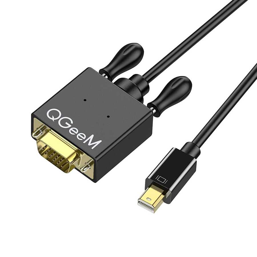 Qgeem%20QG-HD29%20VGA%20To%20Mini%20Display%20Port%20Kablo