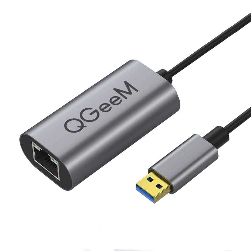 Qgeem%20QG-UA05%20Usb%20To%20RJ45%20Dönüştürücü