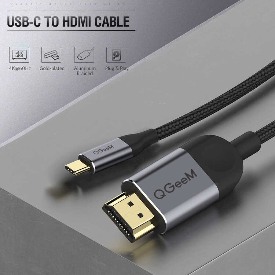 Qgeem%20QG-UA10%20Type-C%20To%20HDMI%20Kablo