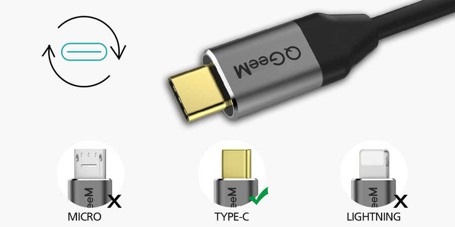 Qgeem%20QG-UA13%20Type-C%20To%20Display%20Port%20Kablo