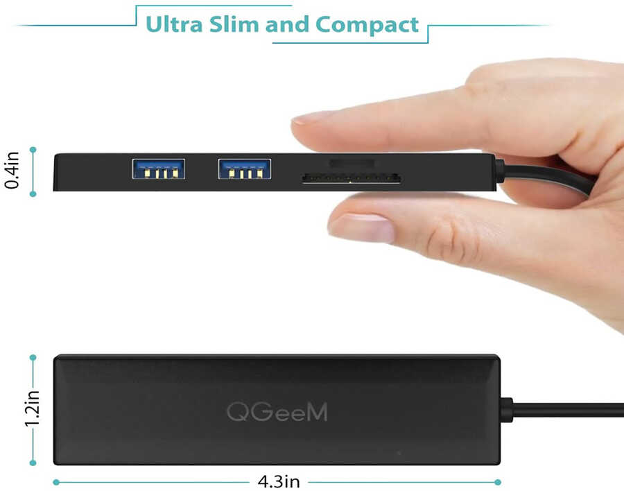 Qgeem%20QG-UH05%20Usb%20Hub%200.2M