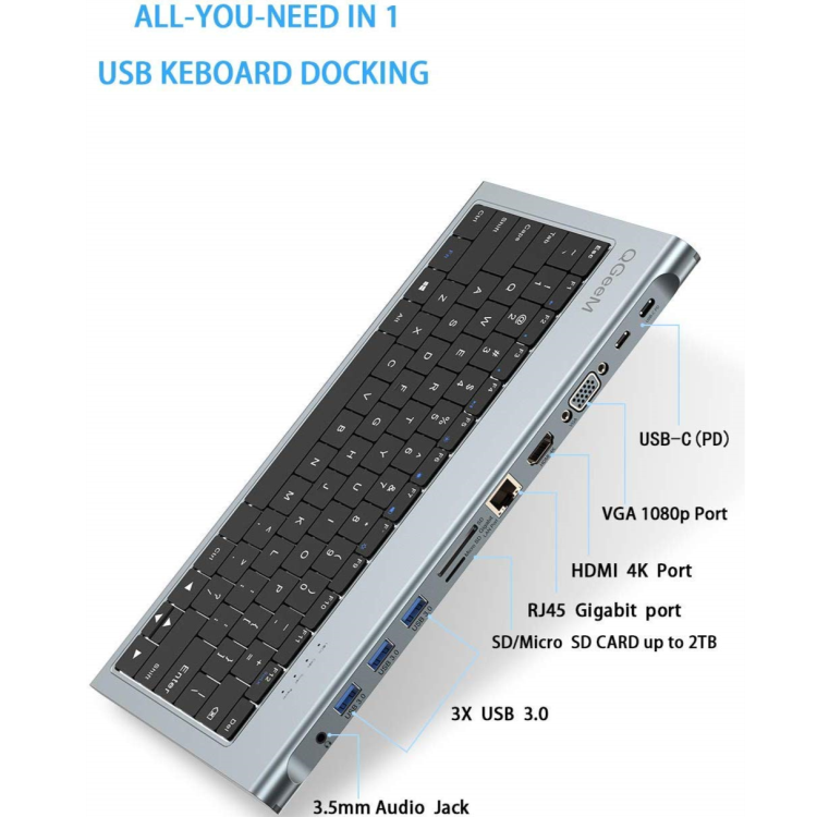 Qgeem%20QG-UH-11-2%20Type-C%20Hub%20Klavye