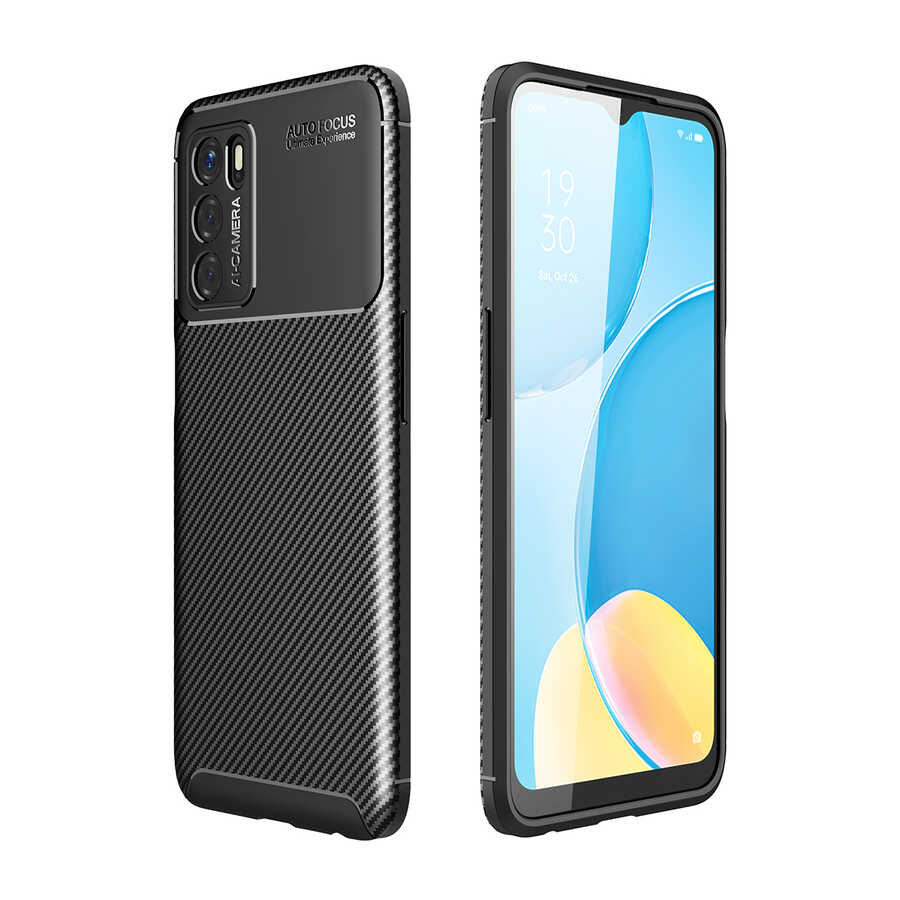 Oppo%20A16%20Kılıf%20Zore%20Negro%20Silikon%20Kapak-Siyah