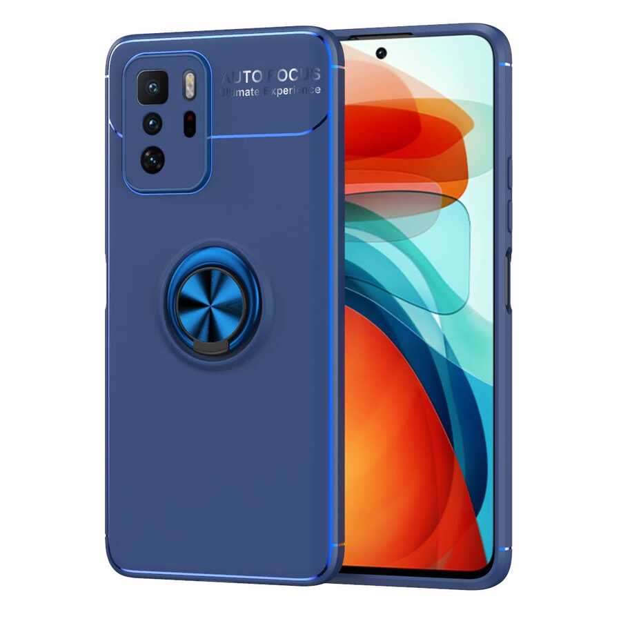 Xiaomi%20Poco%20X3%20GT%20Kılıf%20Zore%20Ravel%20Silikon%20Kapak-Mavi