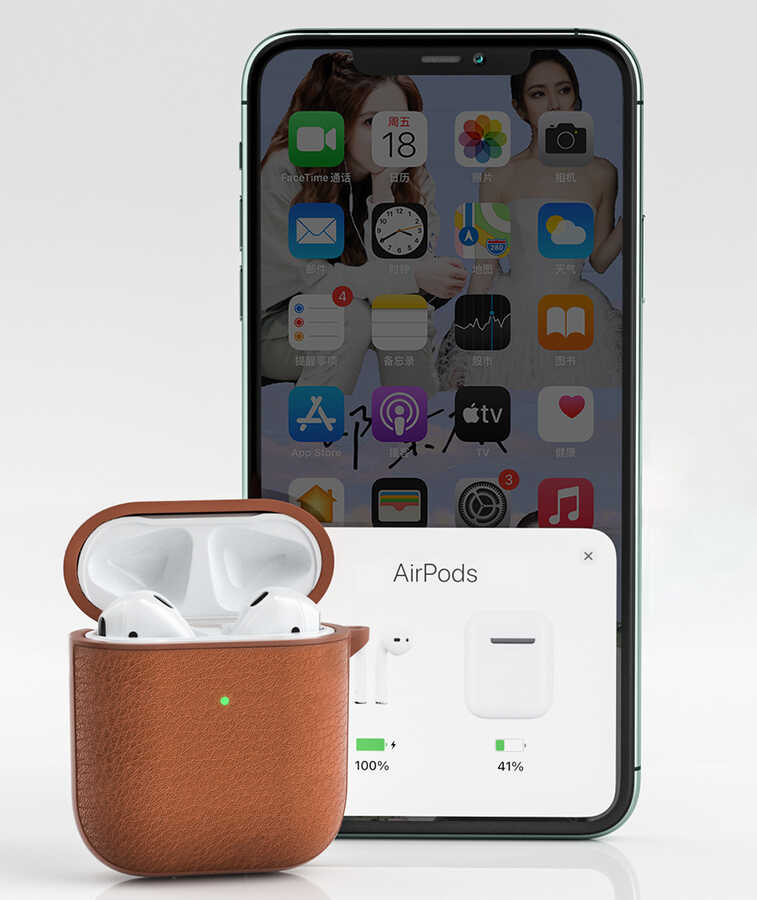 Apple%20Airpods%20Kılıf%20Wiwu%20Calfskin%20Kılıf