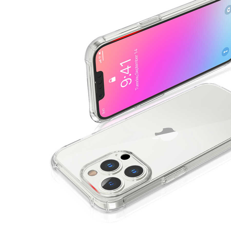 Apple%20iPhone%2013%20Pro%20Kılıf%20Kajsa%20Transparent%20Kapak