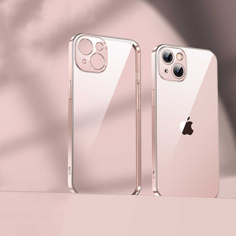 Apple%20iPhone%2013%20Benks%20Matte%20Electroplated%20TPU%20Kapak-Pembe