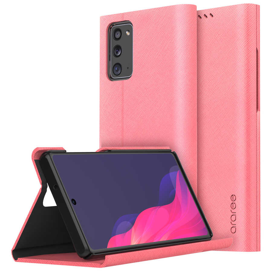 Galaxy%20Note%2020%20Kılıf%20Araree%20Bonnet%20Kılıf-Pembe