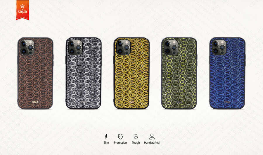 Apple%20iPhone%2012%20Kılıf%20Kajsa%20Glamorous%20Serisi%20Waterfall%20Pattern%20Kapak