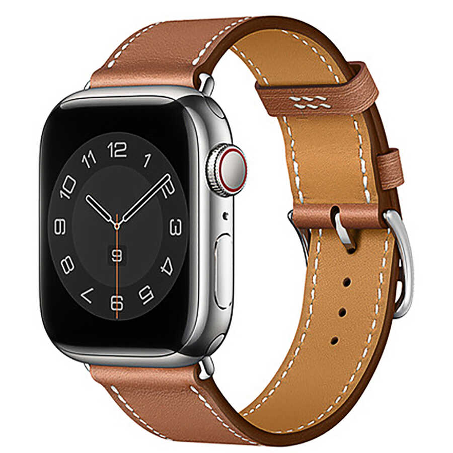 Apple%20Watch%2038mm%20Wiwu%20Attleage%20Watchband%20Hakiki%20Deri%20Kordon-Kahverengi