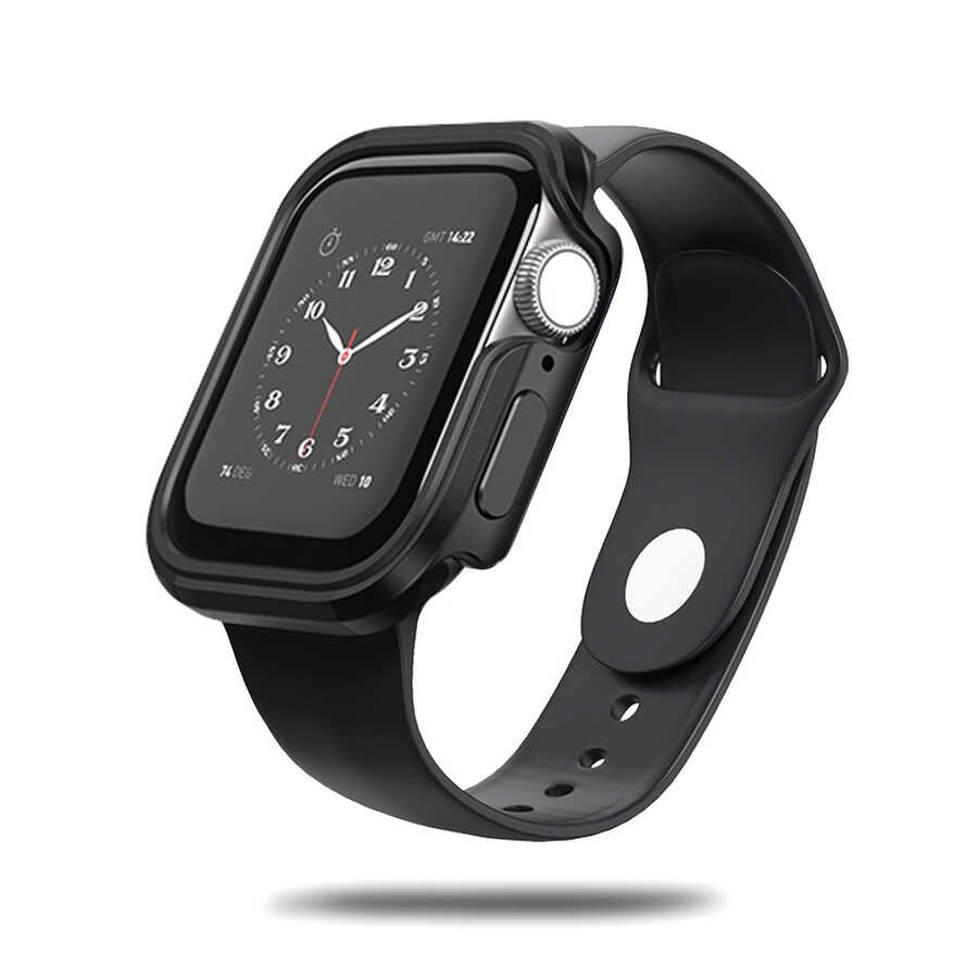 Apple%20Watch%207%2045mm%20Wiwu%20Defense%20Watch%20Kapak-Siyah