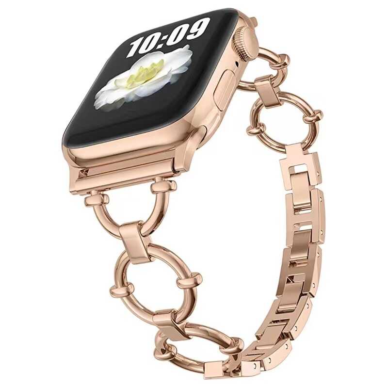 ​​​Apple%20Watch%207%2041mm%20KRD-56%20Metal%20Kordon-Rose%20gold