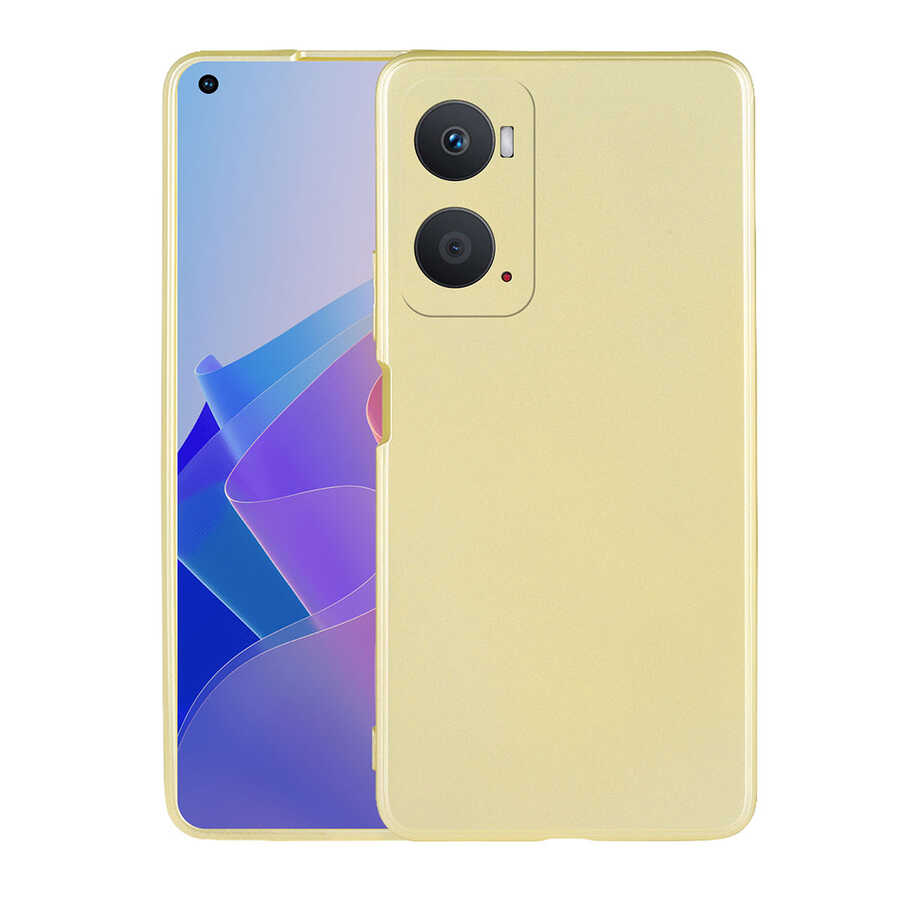 Oppo%20A96%204G%20Kılıf%20Zore%20Premier%20Silikon%20Kapak-Gold