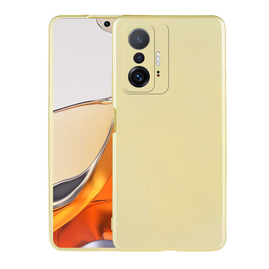 Xiaomi%20Mi%2011T%205G%20Kılıf%20Zore%20Premier%20Silikon%20Kapak-Gold