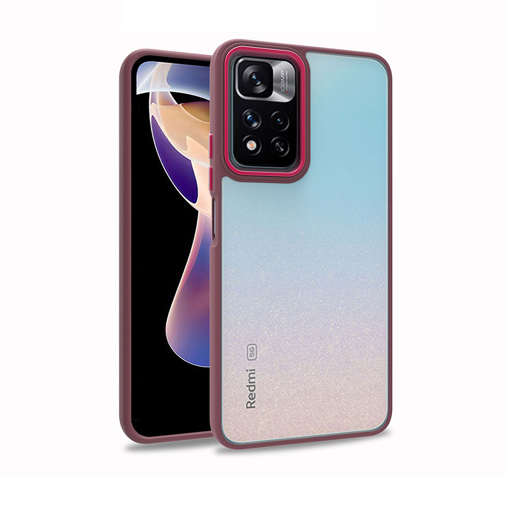 Xiaomi%20Poco%20M4%20Pro%205G%20Kılıf%20Zore%20Flora%20Kapak-Kırmızı