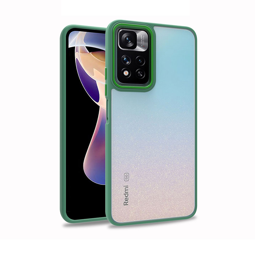 Xiaomi%20Poco%20M4%20Pro%205G%20Kılıf%20Zore%20Flora%20Kapak-Yeşil