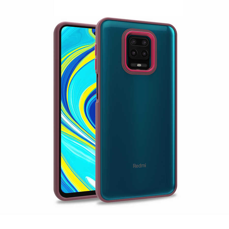 Xiaomi%20Redmi%20Note%209%20Pro%20Kılıf%20Zore%20Flora%20Kapak-Kırmızı