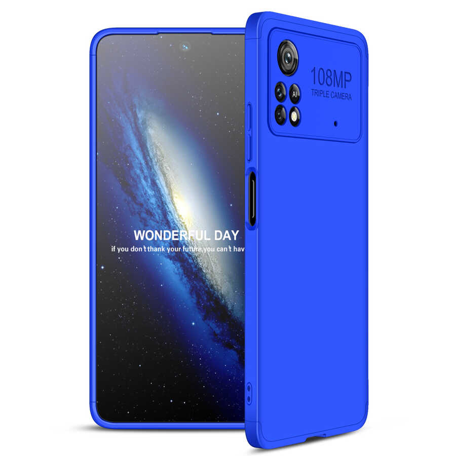 Xiaomi%20Poco%20X4%20Pro%205G%20Kılıf%20Zore%20Ays%20Kapak-Mavi