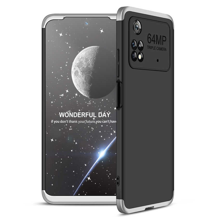 Xiaomi%20Poco%20M4%20Pro%204G%20Kılıf%20Zore%20Ays%20Kapak-Siyah-gri