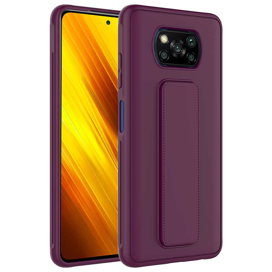 Xiaomi%20Poco%20X3%20Kılıf%20Zore%20Qstand%20Kapak