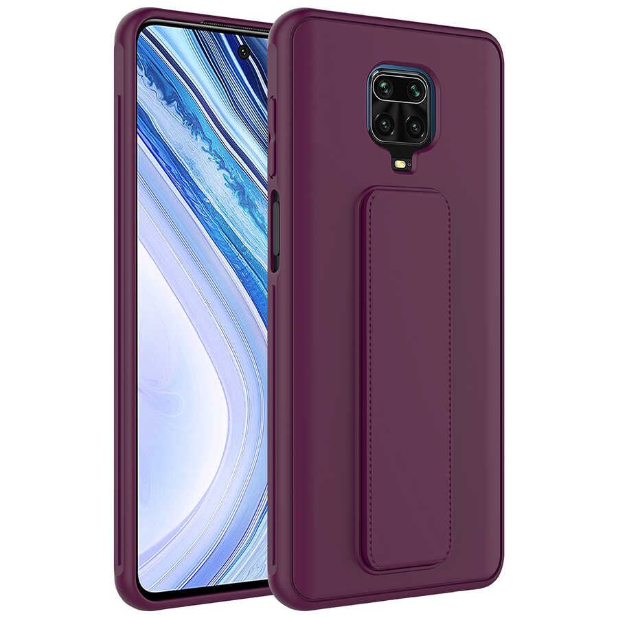 Xiaomi%20Redmi%20Note%209%20Pro%20Kılıf%20Zore%20Qstand%20Kapak