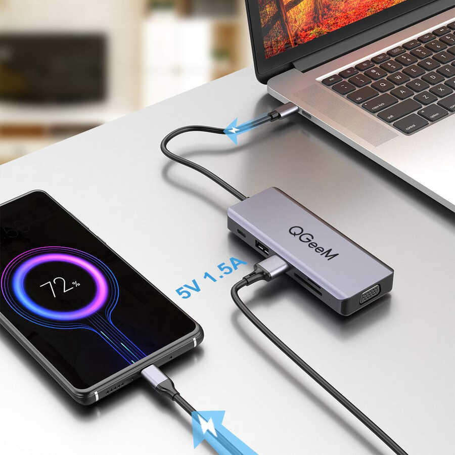 Qgeem%20QG-UH09%209%20in%201%20Usb%20Hub