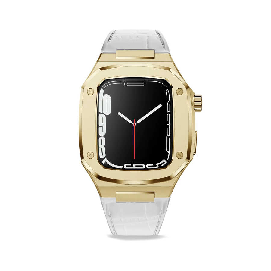 ​​​Apple%20Watch%2044mm%20KRD-67%20Kordon-Beyaz-gold