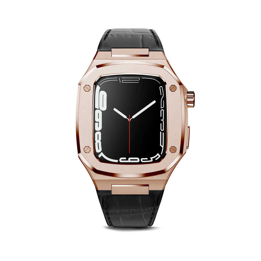 ​​​Apple%20Watch%2044mm%20KRD-67%20Kordon-Siyah-rose%20gold