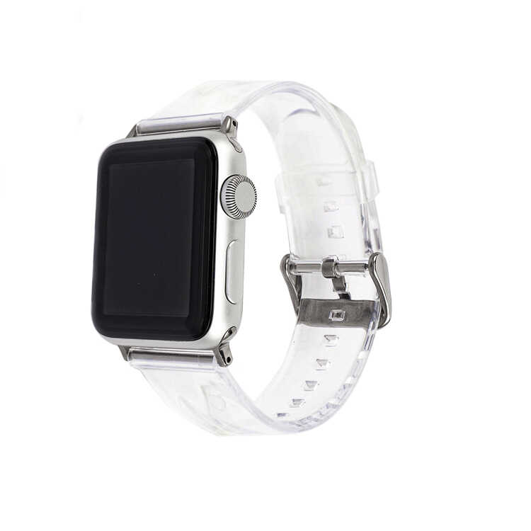 ​​​Apple%20Watch%2044mm%20KRD-13%20Şeffaf%20Silikon%20Kordon