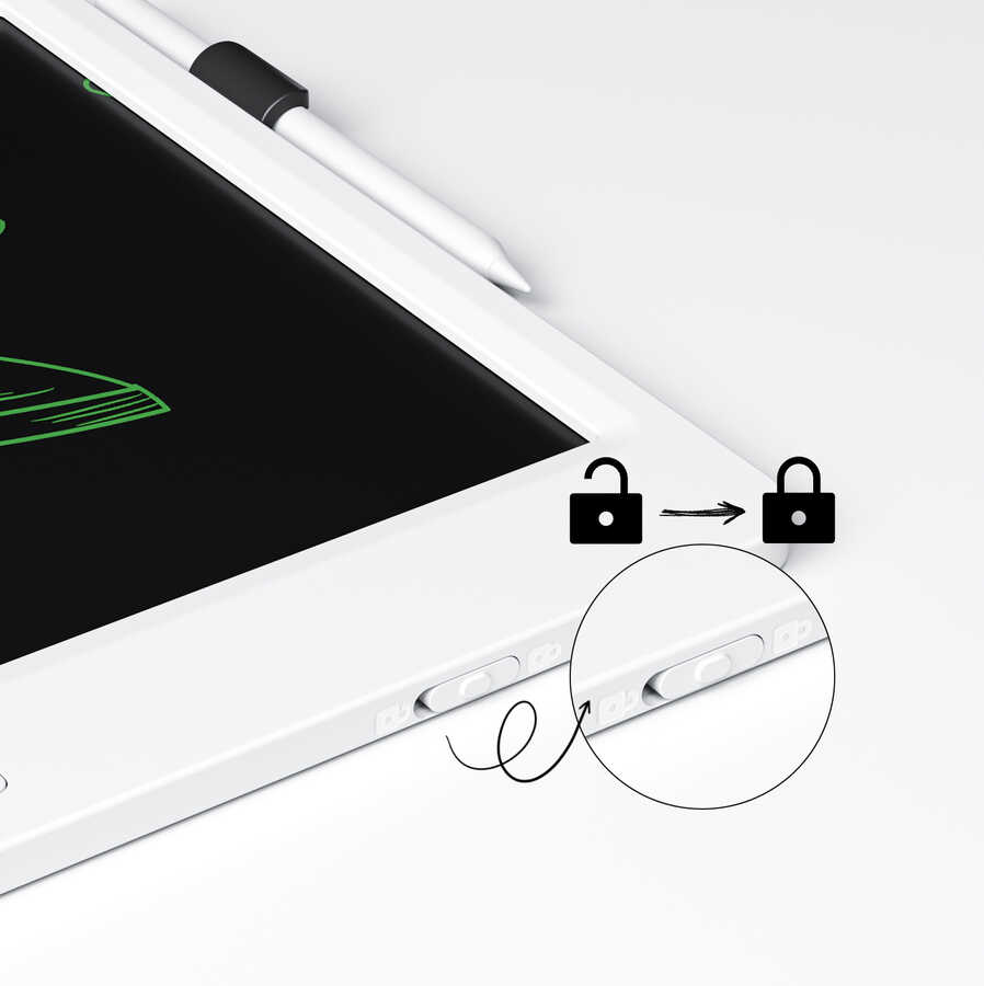 Wiwu%20LCD%20Drawing%20Board%20Kalemli%20Pilli%20Dokunmatik%20Çizim%20Tahtası%2013.5%20İnç