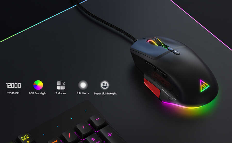 Eksa%20EM600%20Kablolu%2012%20Modlu%20RGB%20Işıklı%20Oyuncu%20Mouse%2012000%20DPI