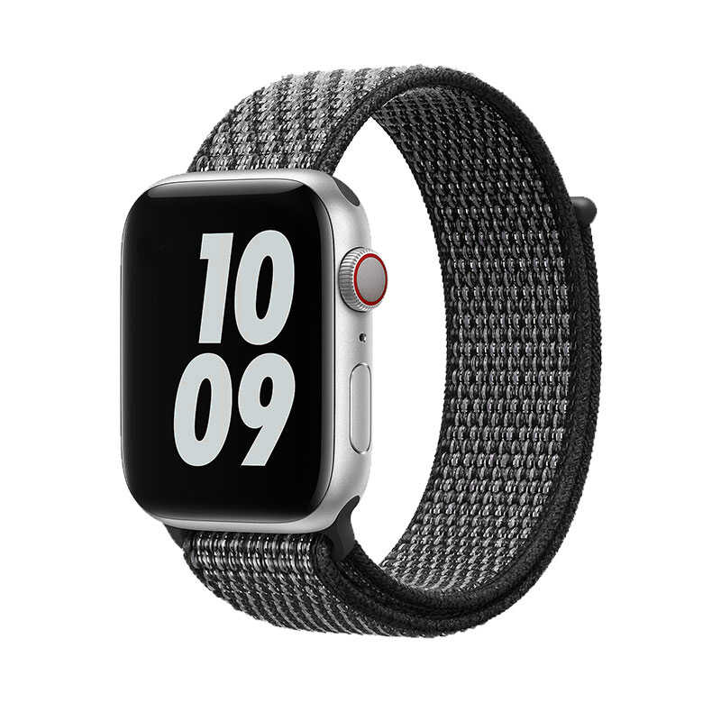 Apple%20Watch%20Ultra%2049mm%20Kordon%20Wiwu%20Sport%20Loop%20Hasır%20Strap%20Kayış-Siyah