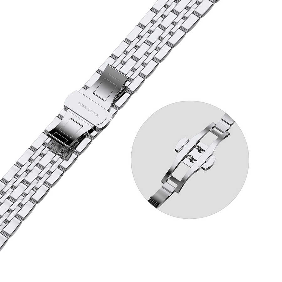 Apple%20Watch%20Ultra%2049mm%20Kordon%20Wiwu%20Seven%20Beads%20Steel%20Belt%20Metal%20Strap%20Kayış