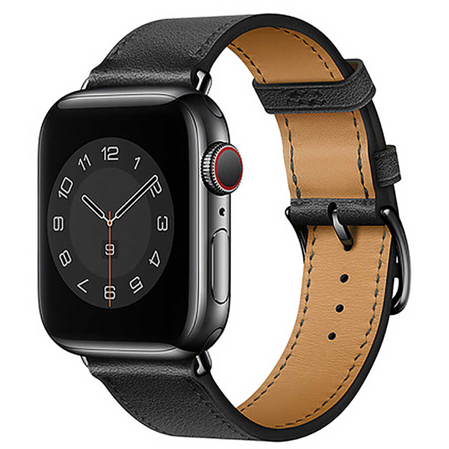 Apple%20Watch%20Ultra%2049mm%20Kordon%20Wiwu%20Attleage%20Watchband%20Hakiki%20Deri%20Strap%20Kayış-Siyah