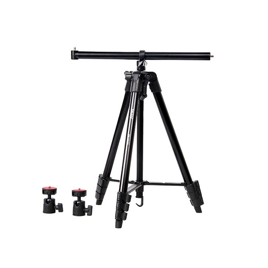 Jmary%20KP2207%20Tripod%204%20Farklı%20Yükseklik%20Ayarı%20133%20cm%20360%20Derece%20Dönebilen%20Başlık