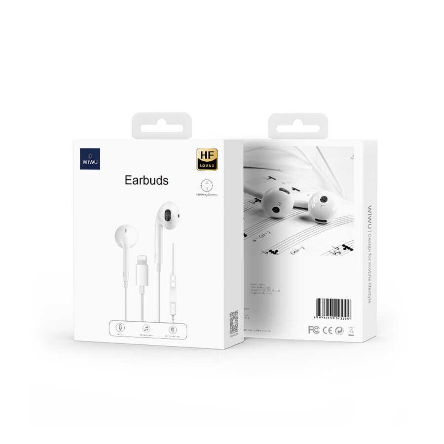 Wiwu%20Earbuds%20302%20Tak%20Çalıştır%20Lightning%20Kulaklık