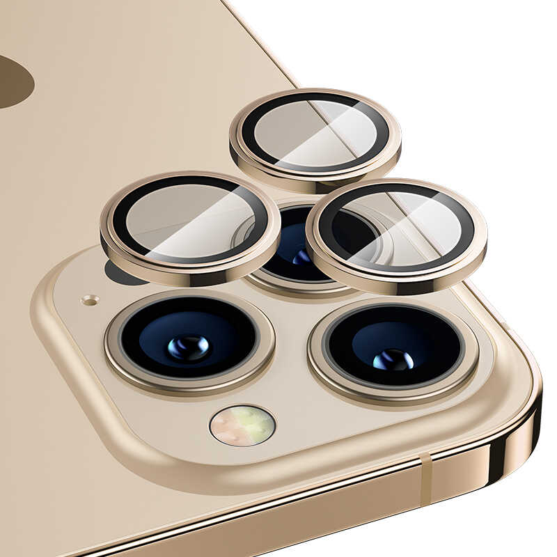 Apple%20iPhone%2013%20Pro%20Benks%20King%20Kong%20Kamera%20Lens%20Koruyucu-Gold