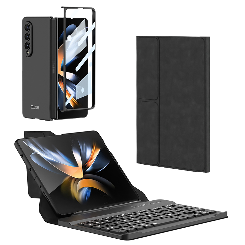 Galaxy%20Z%20Fold%204%20Kılıf%20Standlı%20Bluetooth%20Klavyeli%20Zore%20Kıpta%20Keyboard%20Set%20Kılıf