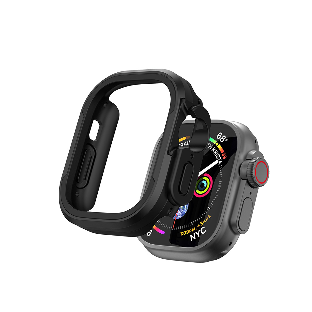 Apple%20Watch%20Ultra%2049mm%20Wiwu%20JD-101%20Defender%20Akıllı%20Saat%20Kasa%20Koruyucu-Siyah